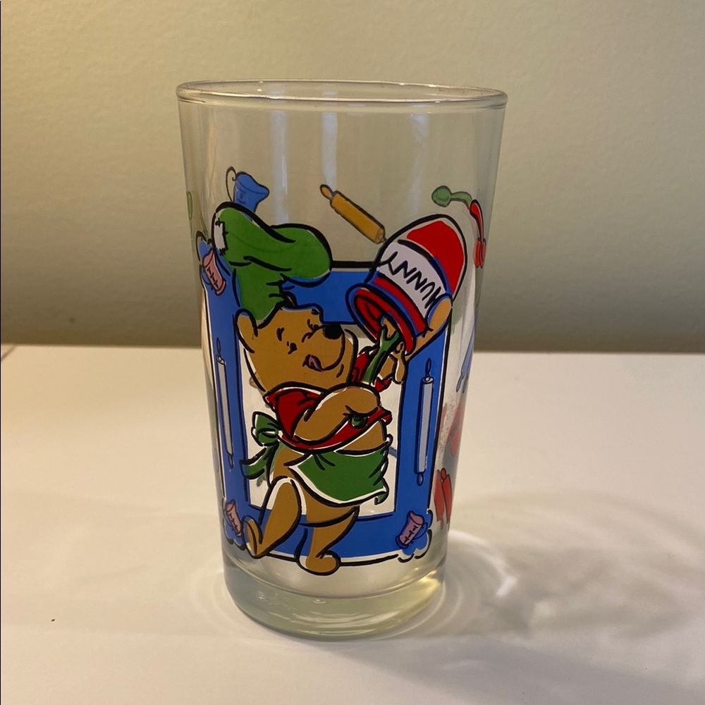 Disney Winnie the Pooh Drinkware Glass